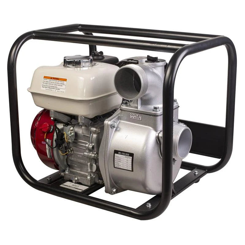 BE 3" 200cc 264GPM C/W Water Transfer Pump with Oil Alert Honda Engine