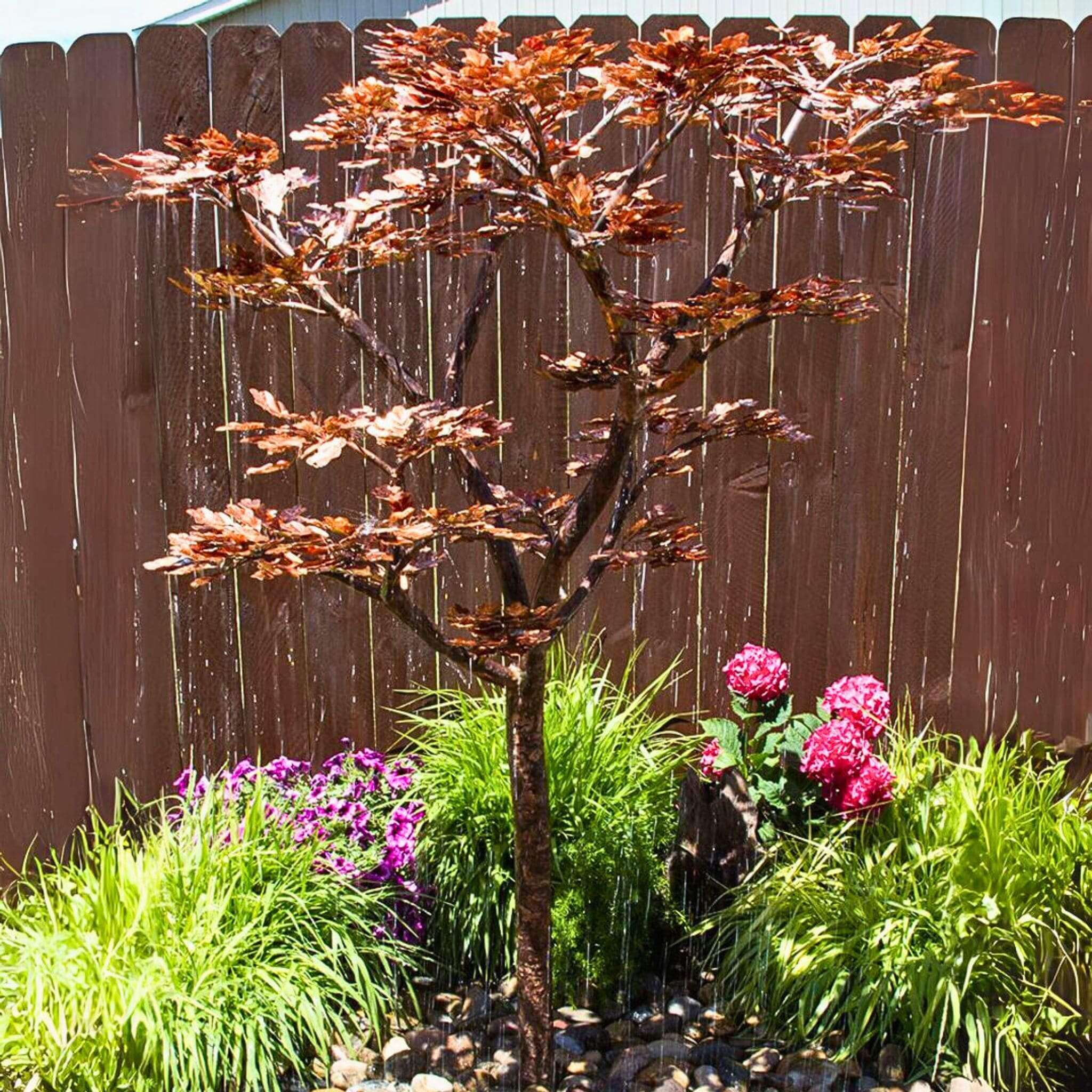 Landscaping Oak Tree Copper Fountain Kit (Extra Tall)