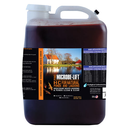 Microbe-Lift HC High-Count Beneficial Bacteria - American Pond Supplies Microbe-Lift 5 gal Microbe-Lift HC Beneficial Bacteria Beneficial Bacteria