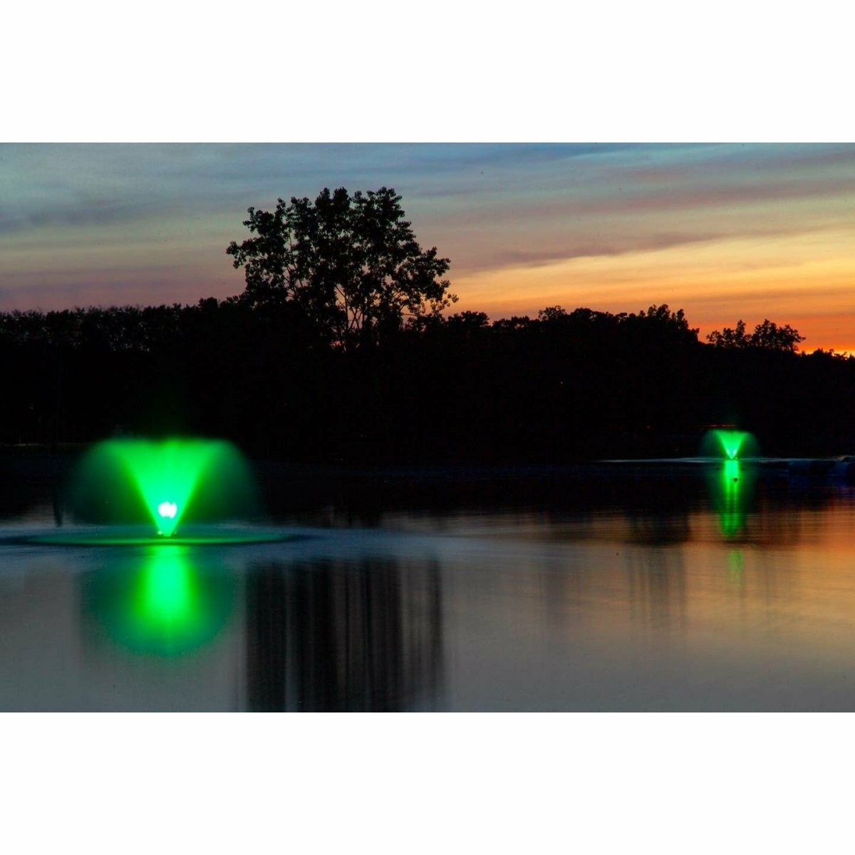 14-Color LED Lights - Scott Aerator - American Pond Supplies -Scott Aerator's 14-Color LED Changing Light Sets For Pond Fountains