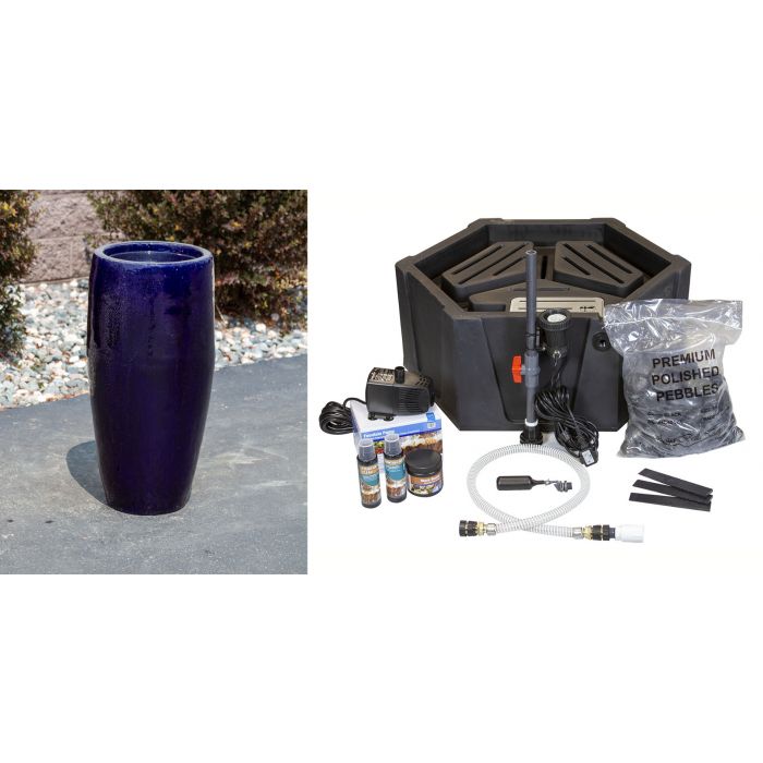 Denim Tivoli Single Vase Fountain Kit - FNT2139