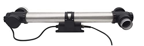 EasyPro PCU75W PRO-Clear UV Ultra Stainless Steel UV Clarifier / 75 Watt/Max. Flow Rate: 4800 GPH/Max. Pond: 10,000 Gallons
