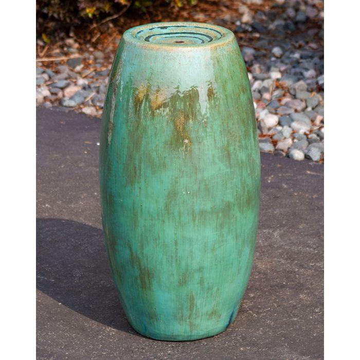 Aqua Gold - Closed Top Single Vase Complete Fountain Kit