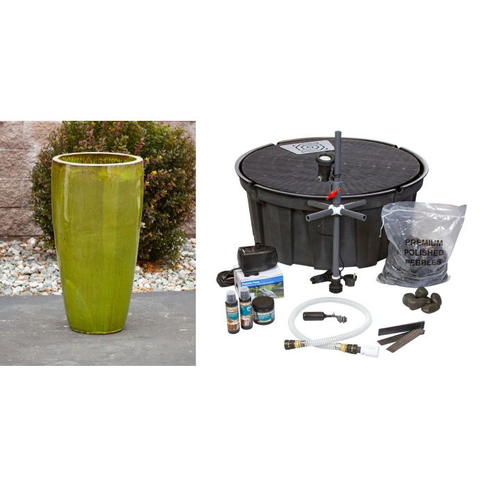 Apple Green Tivoli Single Vase Fountain Kit - FNT3120