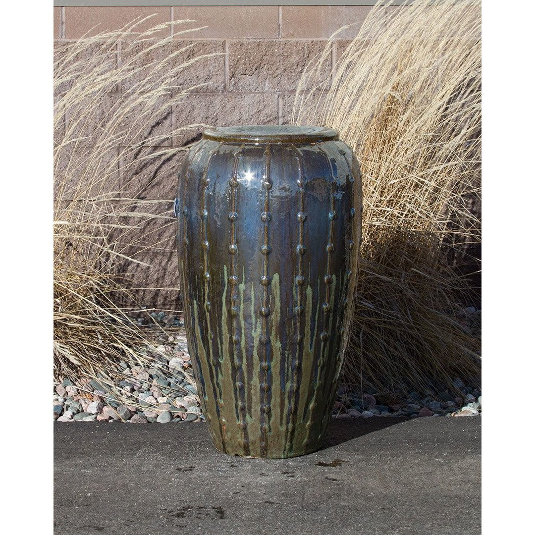 Saguaro Sage - Closed Top Single Vase Complete Fountain Kit