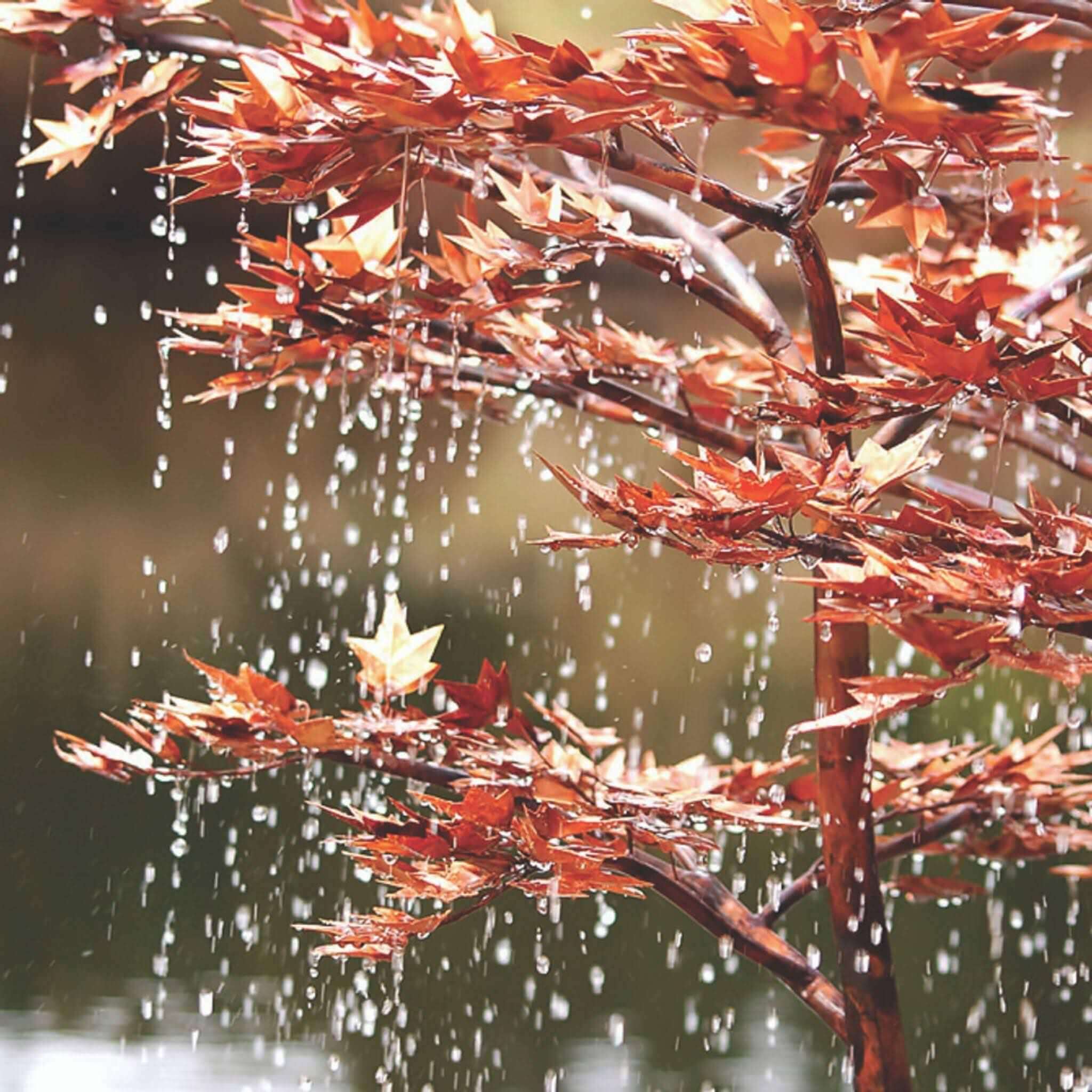 Landscaping Japanese Maple Tree Copper Fountain Kit