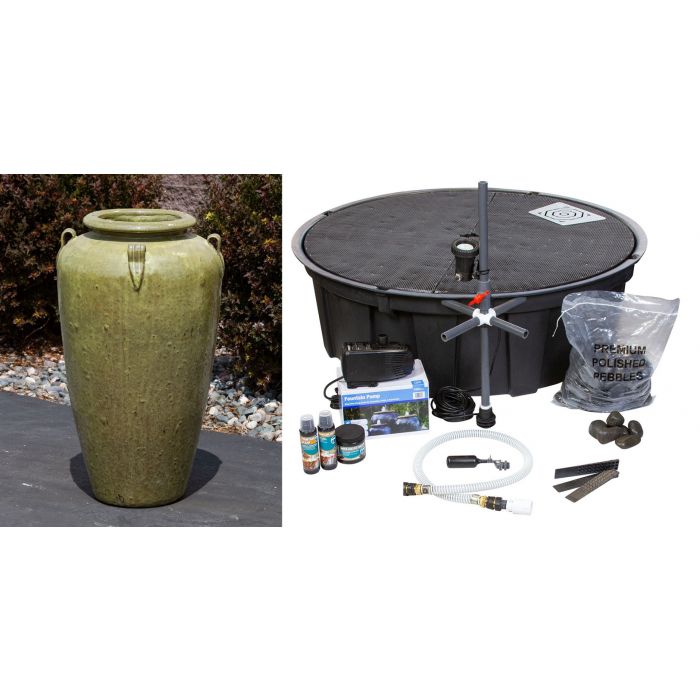 Pear Green Amphora Fountain Kit - FNT40137