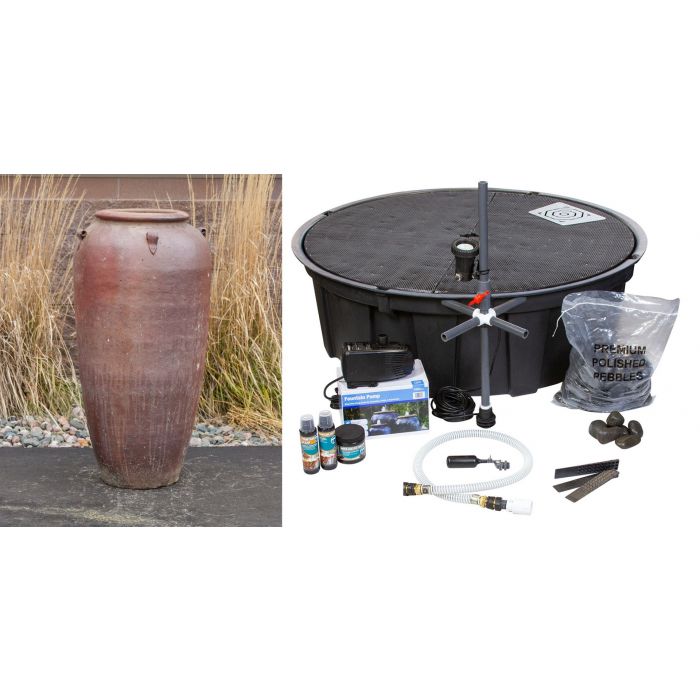 Chestnut Amphora Fountain Kit - FNT40294