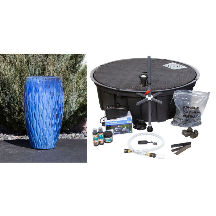 Cobalt Tivoli Single Vase Fountain Kit - FNT40311