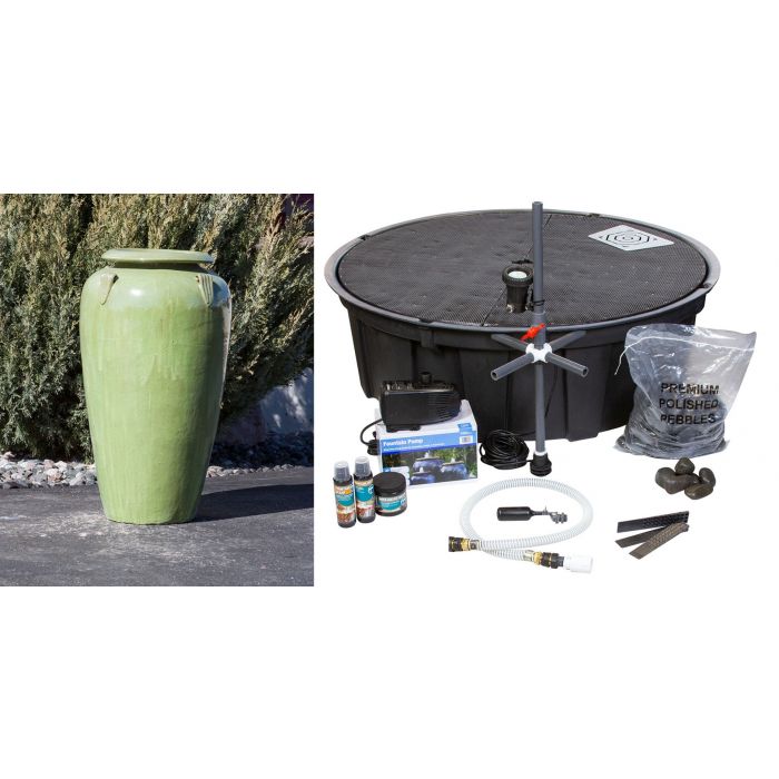 Spring Green Amphora Fountain Kit - FNT40398