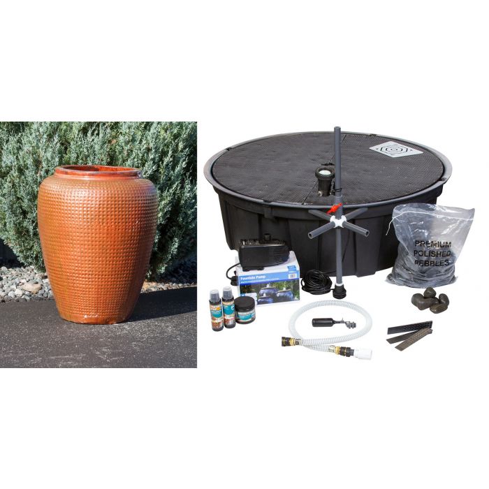 Carrot Sienna Single Vase Fountain Kit - FNT40476