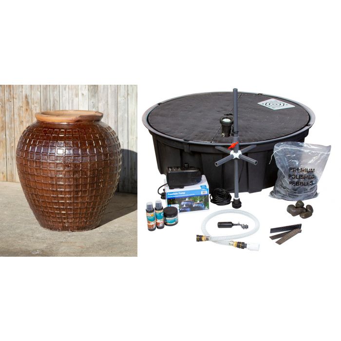 Caramel Sienna Single Vase Fountain Kit - FNT40740