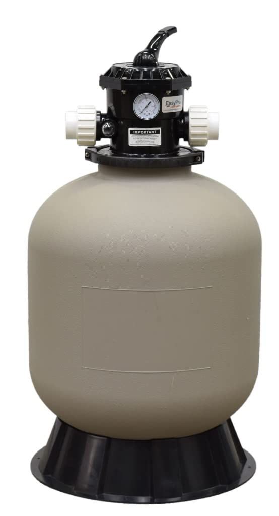 EasyPro PBF3600 Pressurized Bead Filter for Ponds & Fish Systems / 3600 Gallon Max. / Biological & Mechanical Media Provides Excellent Filtration/Easy Intallation & Cleaning
