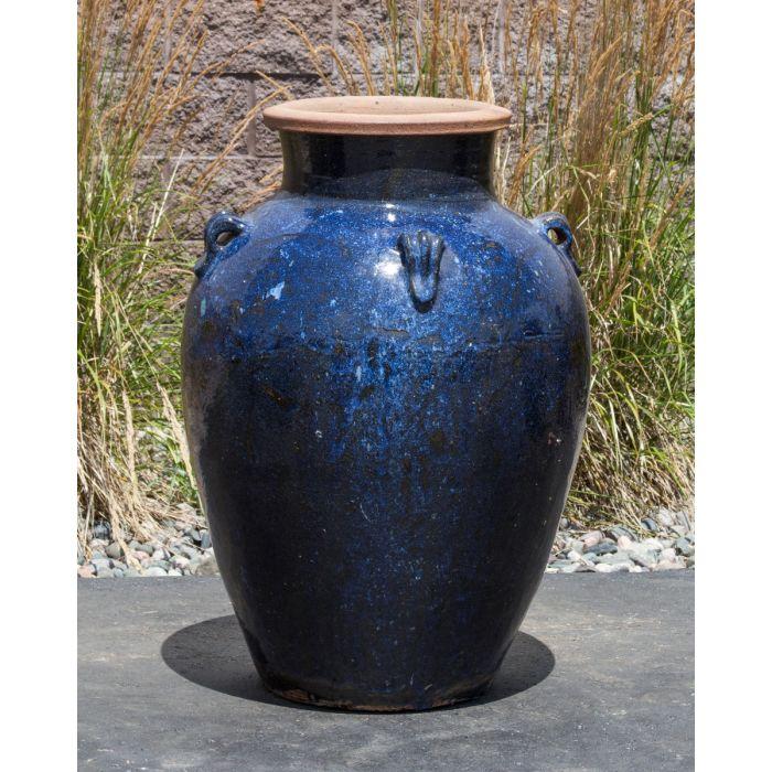 Navy Blue Amphora Fountain Kit - FNT50098