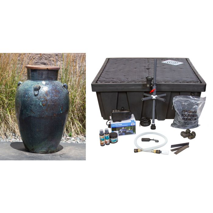 Periwinkle Amphora Fountain Kit - FNT50104