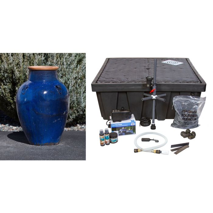 Admiral Blue Amphora Fountain Kit - FNT50270