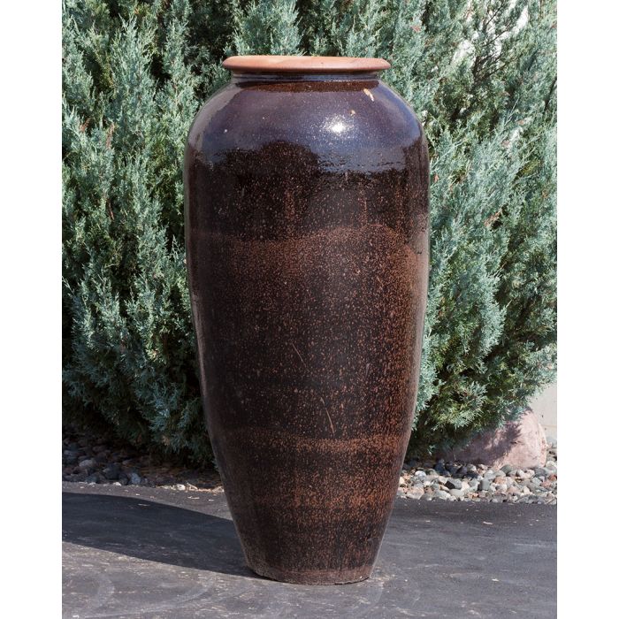 Pecan Large Tuscany Single Vase Fountain Kit - FNT50-AB331