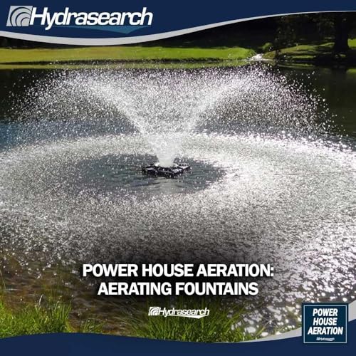 Bearon Aquatics Power House Aerating Pond Fountain