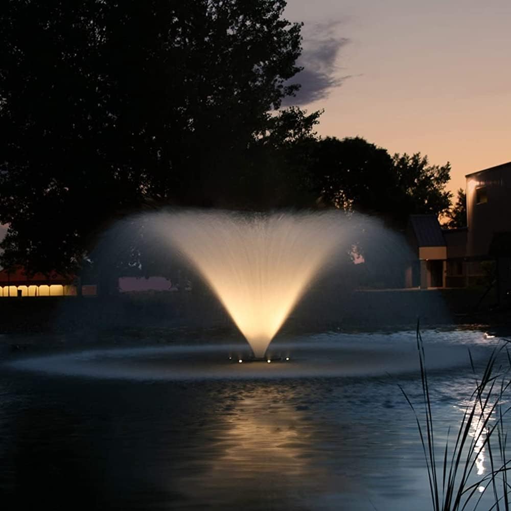 Kasco VFX Series Aerating Pond Fountain with LED Lights