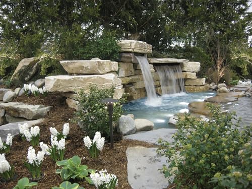 EasyPro 23” ECO-Series Universal Waterfall Diffuser is Easy and Fast to Install. Ideal for Beginning of Streams, Waterfalls, and Block Wall Spillways. Load Bearing Design with 1500 to 6000 GPH Flow