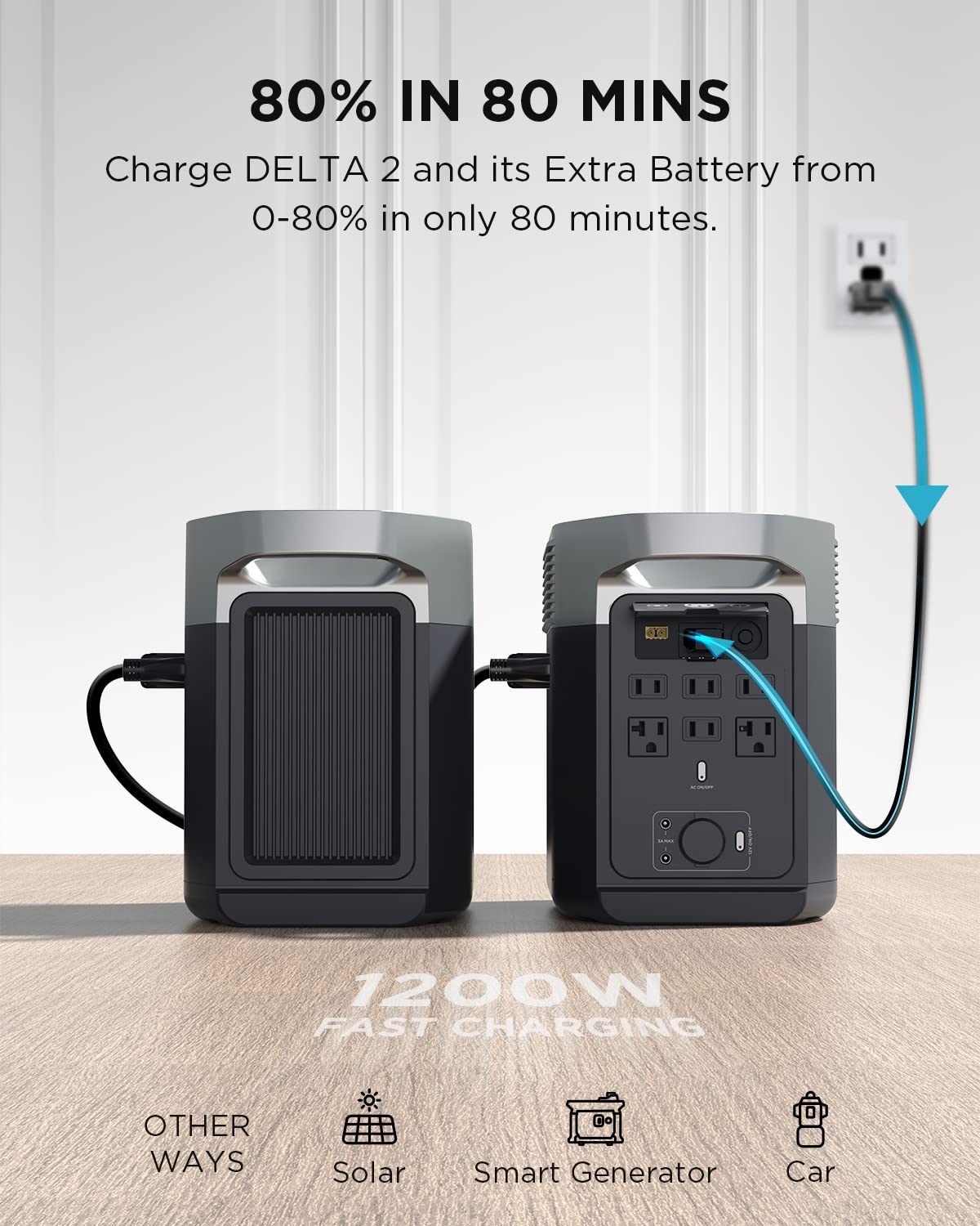 ECOFLOW Delta 2 Smart Extra Battery Expansion for Power Station