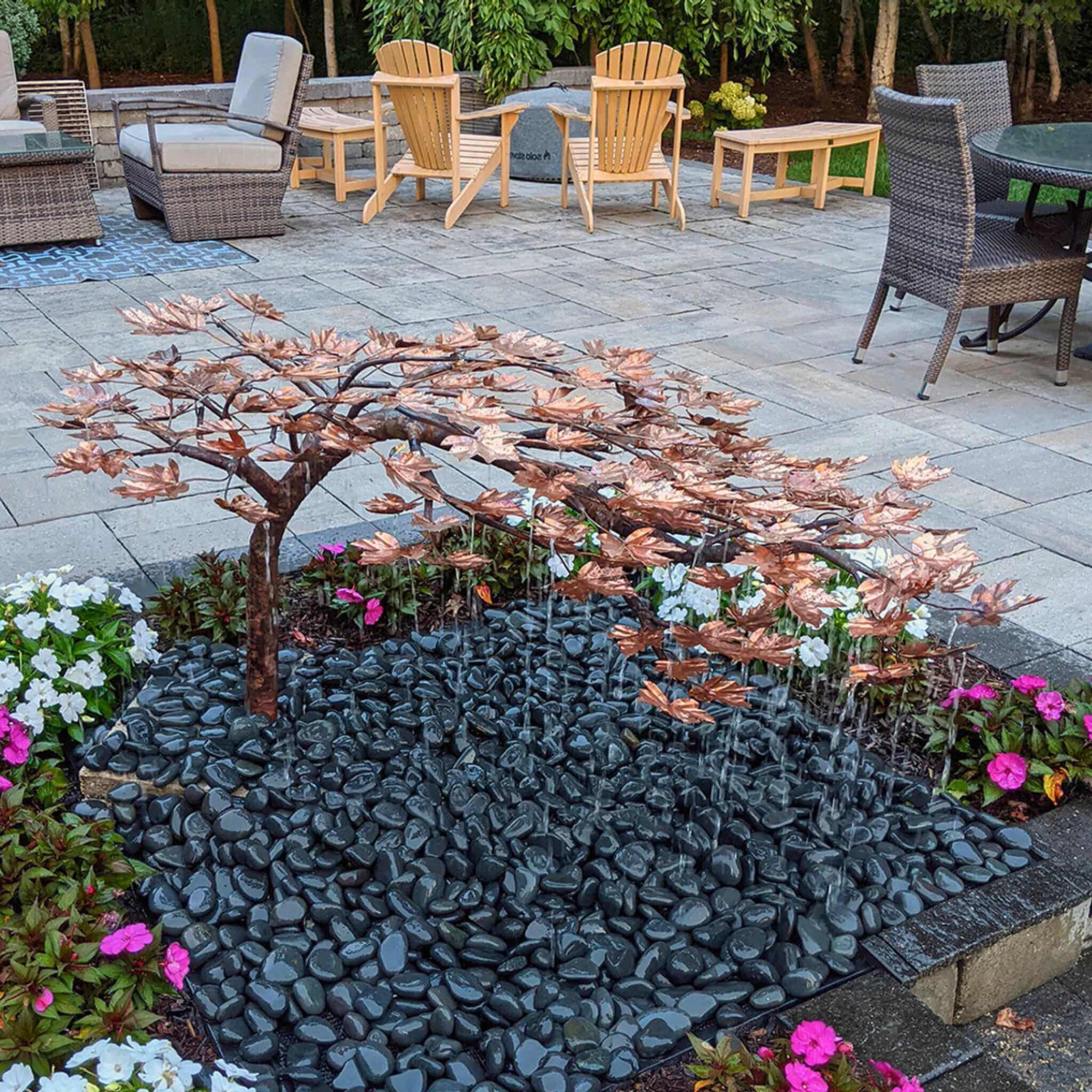 Creeping Japanese Maple Copper Fountain Kit