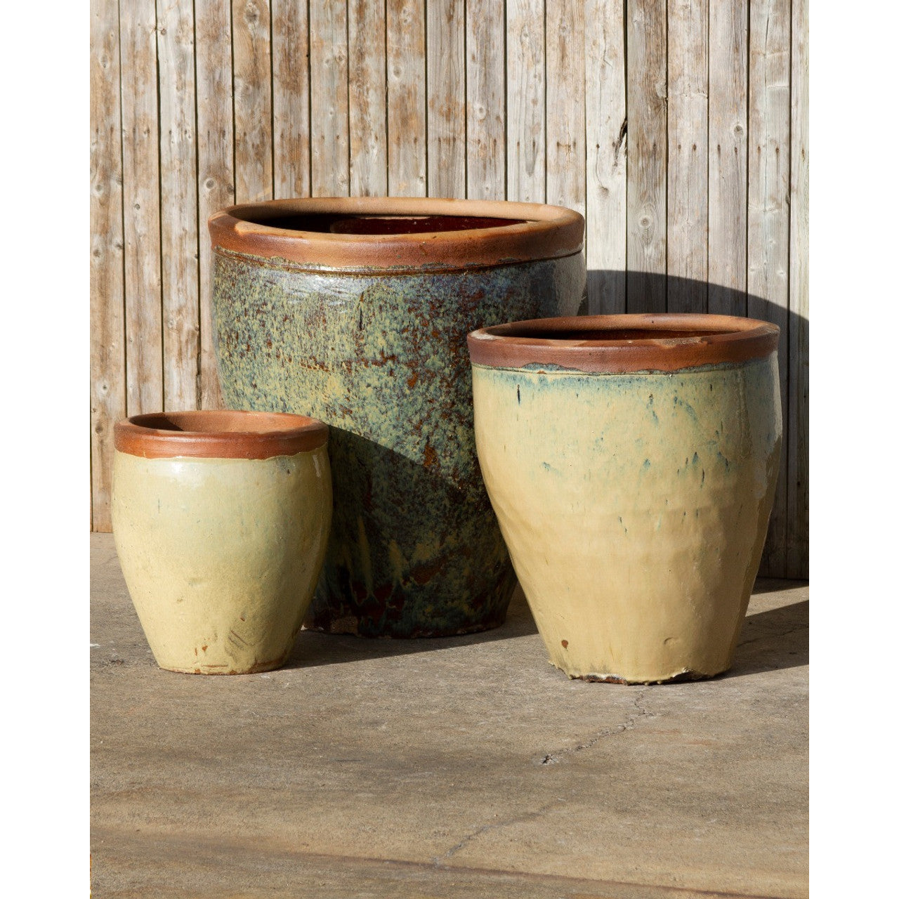 Beige Tuscany Triple Vase Fountain Kit - FNT50449
