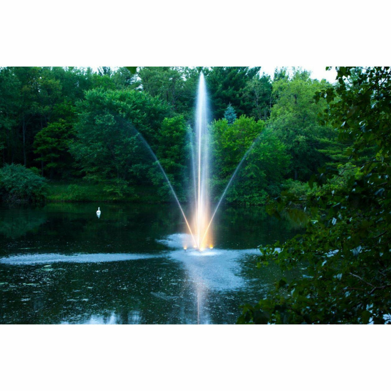 Scott Aerator: Night Glo; White LED Lights - Scott Aerator - American Pond Supplies -Scott Aerator: Night Glo; White LED Lights