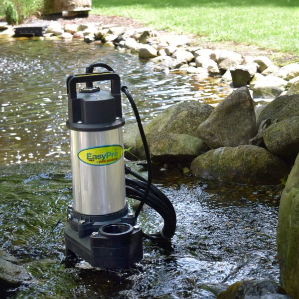 3100gph 115 Volt Stainless Steel Waterfall