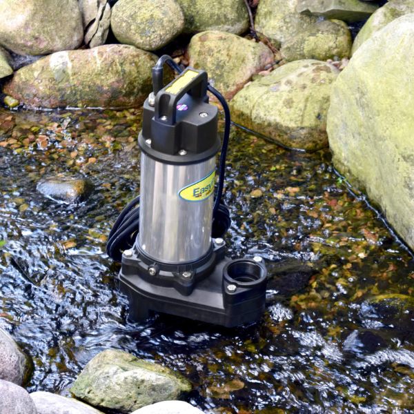 5100gph 115 Volt Stainless Steel Waterfall