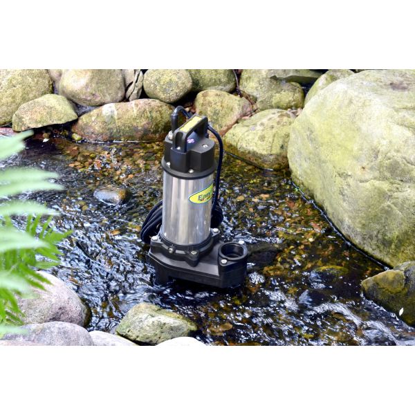 5100 gph 115 Volt Stainless Steel Waterfall and Stream Pump