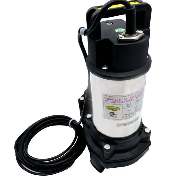 5100 gph 115 Volt Stainless Steel Waterfall and Stream Pump