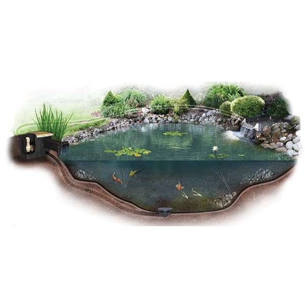 Pro-Series Large Pond Kit – Complete for 34' X 34' Pond