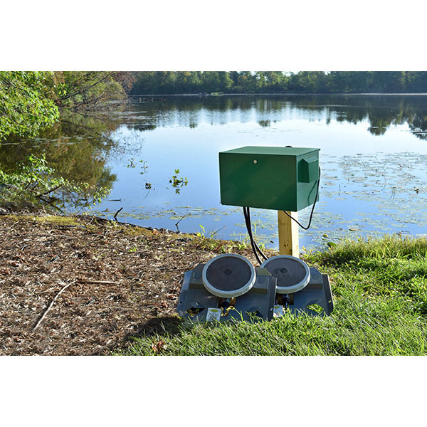 EasyPro Sentinel Deluxe Aeration System Post Mounted Cabinet