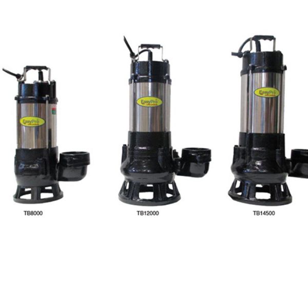 EasyPro TB Series – High volume submersible pump – High head 7800gph 115v