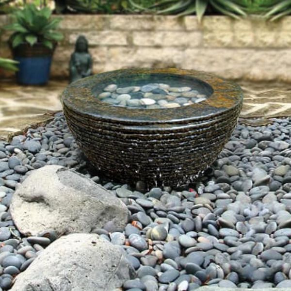 EasyPro Tranquil Décor 24″ Infinity Bowl Fountain Kit
