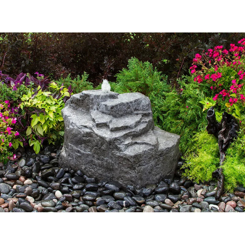 Mountain Spring Rock Boulder Outdoor Fountain