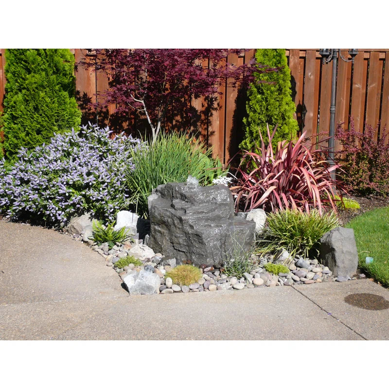 Mountain Spring Rock Boulder Outdoor Fountain