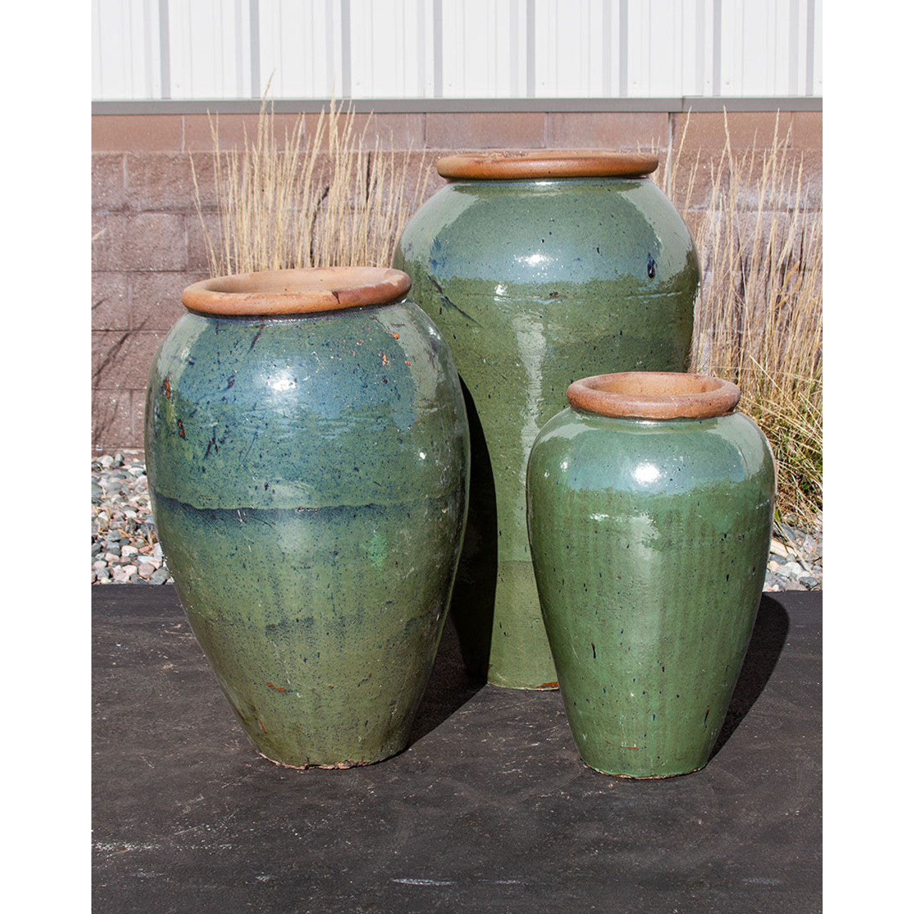 Jade Tuscany Triple Vase Fountain Kit - FNT50396