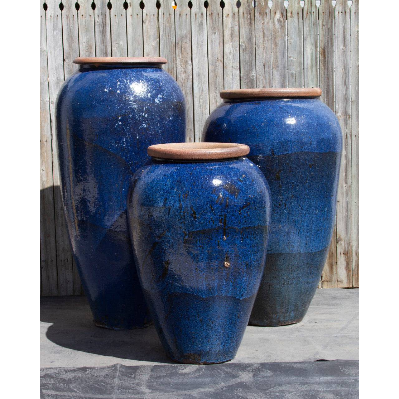 Lapis Tuscany Triple Vase Fountain Kit - FNT50521