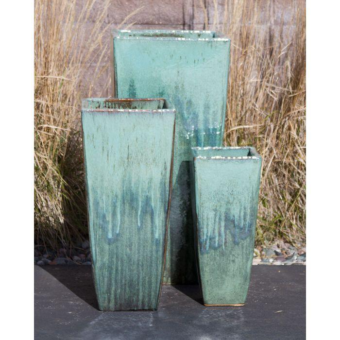 Luna Aqua Drips Triple Vase FNT50351 - Complete Fountain Kit