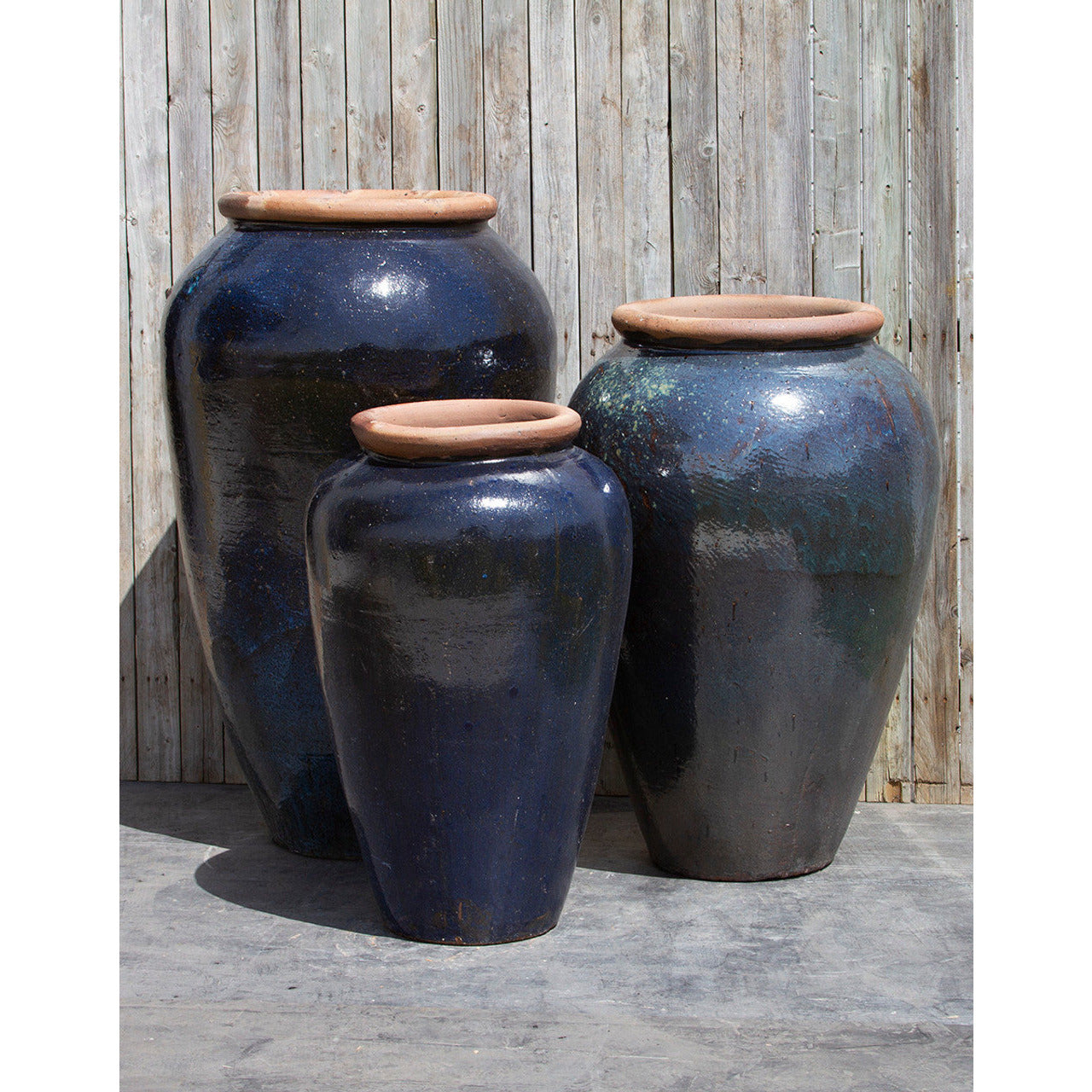 Midnight Tuscany Triple Vase Fountain Kit Small - FNT50517