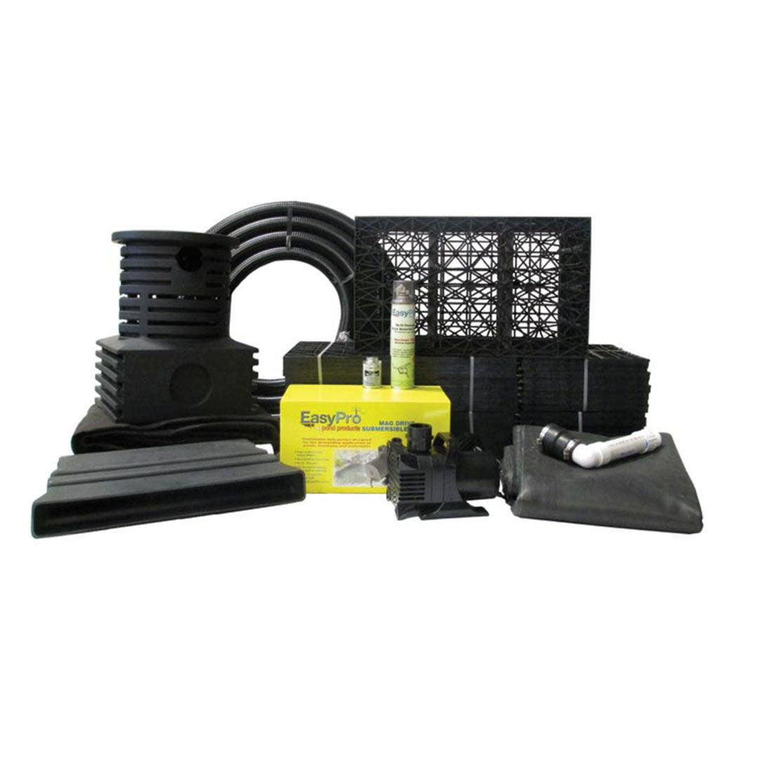 Easy Pro: Just-A-Falls Kit with Res-Cubes | JAF8W | JAF16W | JAF24W | JAF28W - American Pond Supplies Easy Pro Lake & Pond Lake & Pond