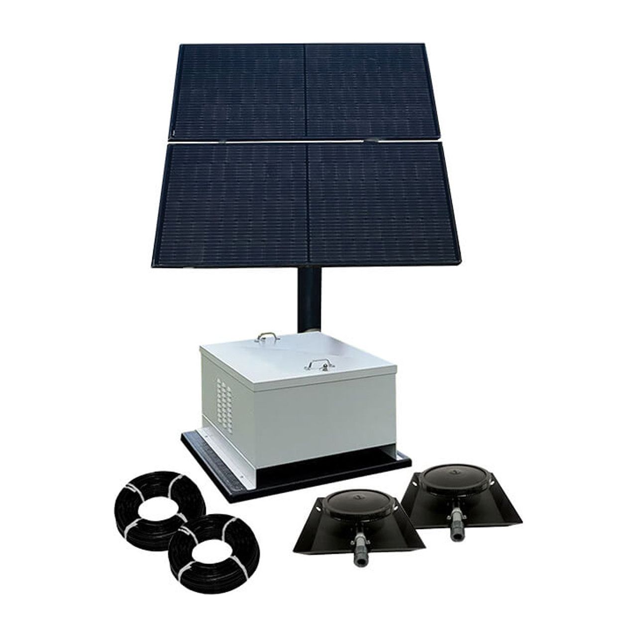 EasyPro NA2W NightAir™ Solar Aeration System - American Pond Supplies Easy Pro Solar Aerator Solar Aerator