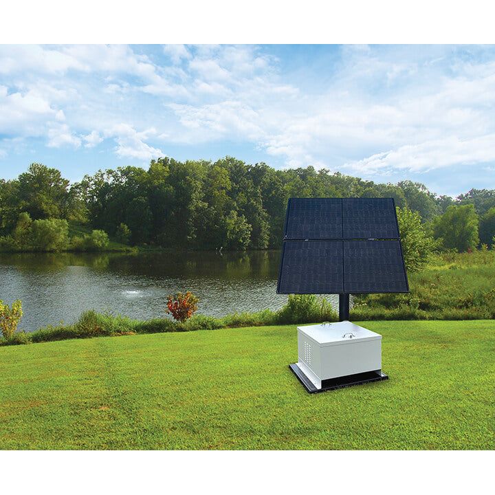 EasyPro NA3W NightAir™ Solar Aeration System - American Pond Supplies Easy Pro Aerator Aerator