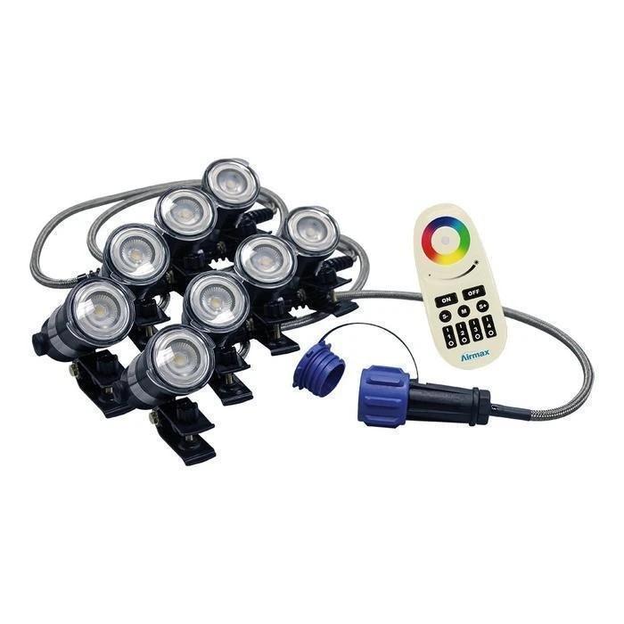 Airmax® RGBW Color-Changing LED Fountain Light Set - Airmax® - American Pond Supplies -Airmax® RGBW Color-Changing LED Fountain Light Set