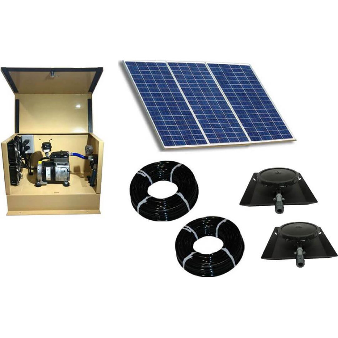 EasyPro SASD12 Deep Water Solar Aeration Complete System – Up to 1.5 acres - American Pond Supplies Easy Pro Aerator Aerator