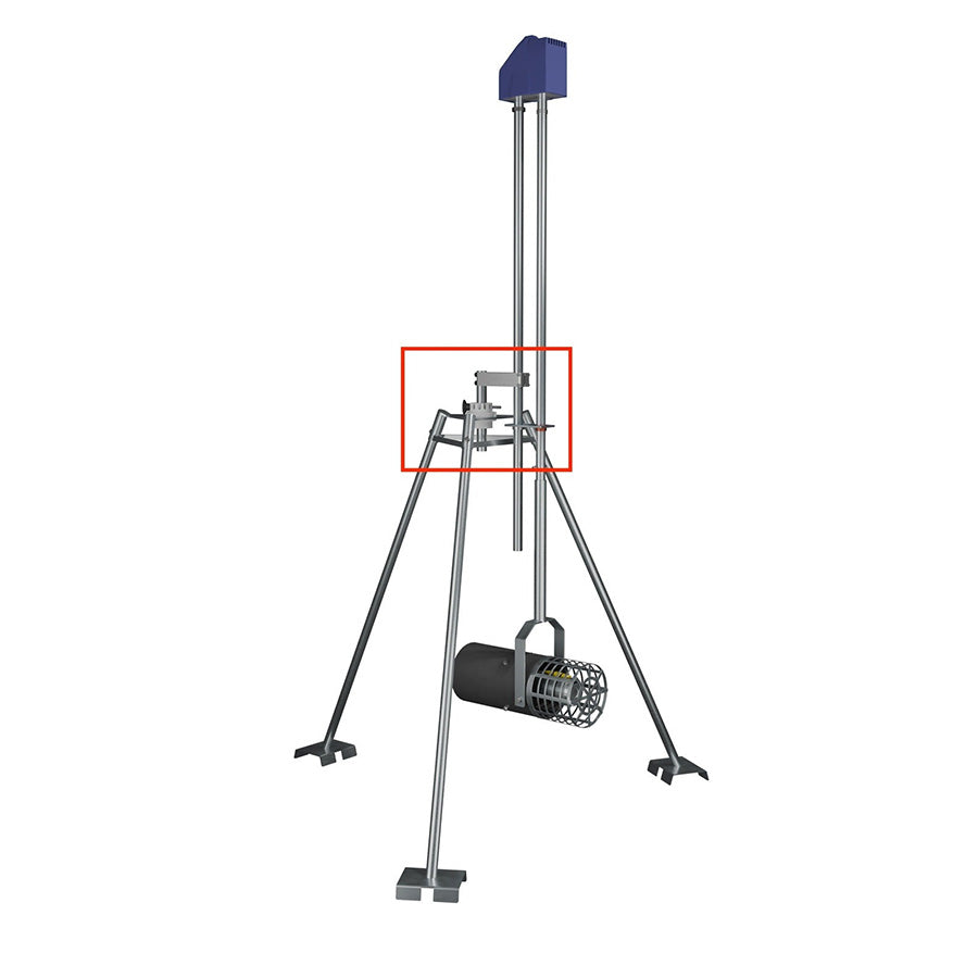 Scott Aerator: Adapter for Freestanding Aquasweep/De-icer Tripod Stand