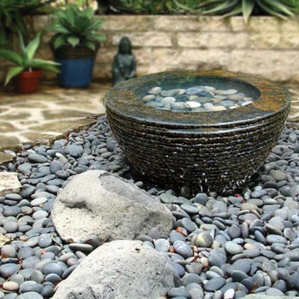 EasyPro Tranquil Décor 16″ Infinity Bowl Fountain Kit