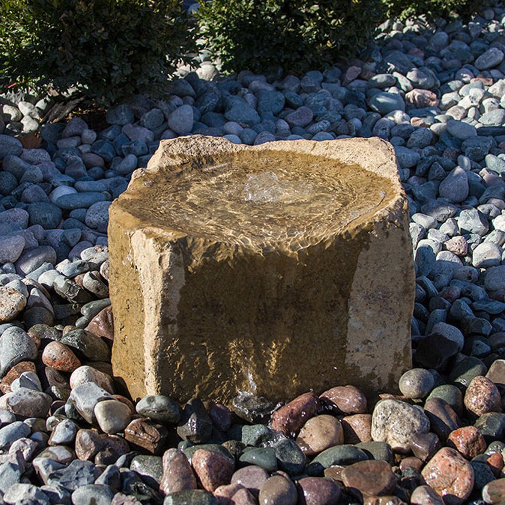 Agate Falls Stone Garden Fountain - Blue Thumb - American Pond Supplies -Beautiful "Agate Falls" Stone Garden Fountain